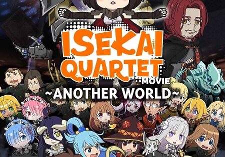 مشاهدة فيلم Isekai Quartet Another World 2022 مترجم